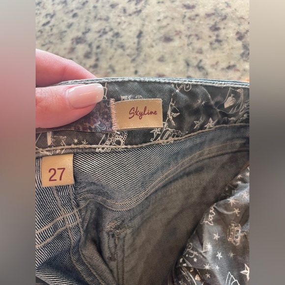 Women’s Paige skyline dark denim size 27 - Picture 4 of 10